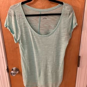 Scoop neck banana republic Malibu teal t shirt - medium